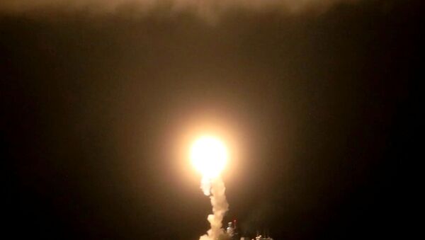  Запуск гиперзвуковой ракеты Циркон с фрегата Адмирал Горшков в акватории Северного Ледовитого океана. - 俄罗斯卫星通讯社