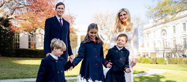 Иванка Трамп с семьей - 俄罗斯卫星通讯社