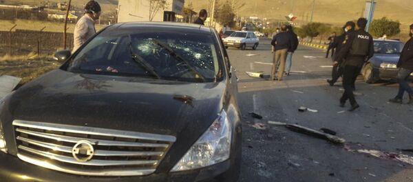 Место убийства ученого-ядерщика Мохсена Фахризаде в Иране - 俄羅斯衛星通訊社