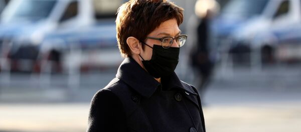 German Defence Minister Annegret Kramp-Karrenbauer - 俄羅斯衛星通訊社