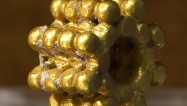 耶路撒冷一名男孩發現距今三千年前的黃金飾品 - 俄羅斯衛星通訊社