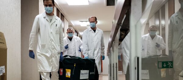  Российская вакцина от коронавируса Спутник V доставлена в Венгрию для клинических исследований. - 俄罗斯卫星通讯社