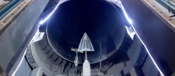 Китайские ученые провели испытания двигателя в аэродинамической трубе .  - 俄罗斯卫星通讯社