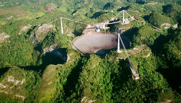 Крупнейший радиотелескоп мира Аресибо в Пуэрто-Рико  - 俄羅斯衛星通訊社
