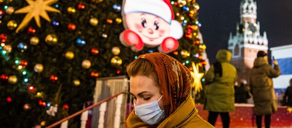 Новогодняя елка на Красной площади в Москве - 俄罗斯卫星通讯社