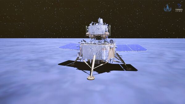 嫦娥五號探測器完成月面自動採樣封裝 有效載荷工作正常 - 俄羅斯衛星通訊社
