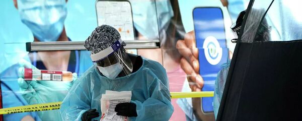 Медицинский работник в Майами - 俄罗斯卫星通讯社