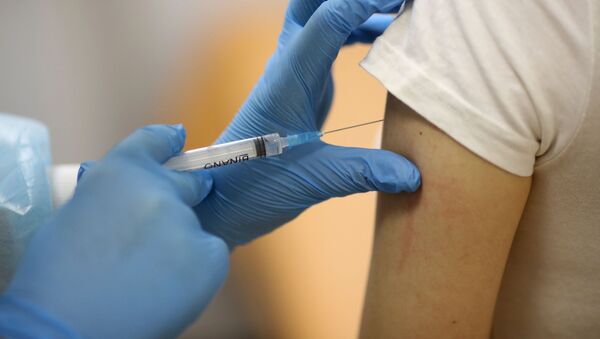 Вакцинация от коронавируса пациента в городской поликлинике № 2 в Волгограде - 俄罗斯卫星通讯社