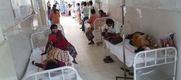 Пациенты в больнице. Индия - 俄罗斯卫星通讯社