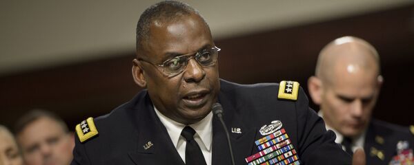 Генерал вооруженных сил США Ллойд Джеймс Остин III, 2016 год  - 俄羅斯衛星通訊社
