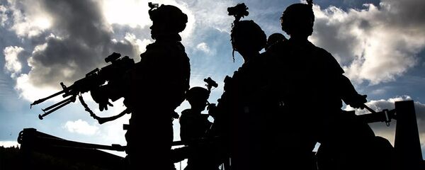 Военнослужащие армии США во время совместных учений войск НАТО Swift Response 2017 в Германии - 俄罗斯卫星通讯社