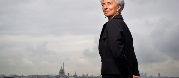 Министр экономики и финансов Франции Кристин Лагард Министр экономики и финансов Франции Кристин Лагард - 俄羅斯衛星通訊社