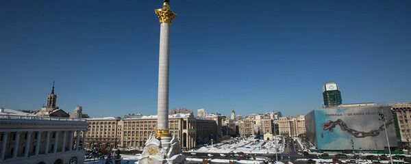 Площадь Независимости в Киеве - 俄罗斯卫星通讯社