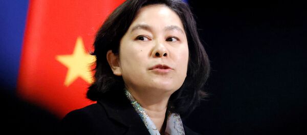 Официальный представитель МИД Китая Хуа Чуньинь - 俄罗斯卫星通讯社