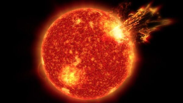 太陽連續第四天發生耀斑爆發 - 俄羅斯衛星通訊社