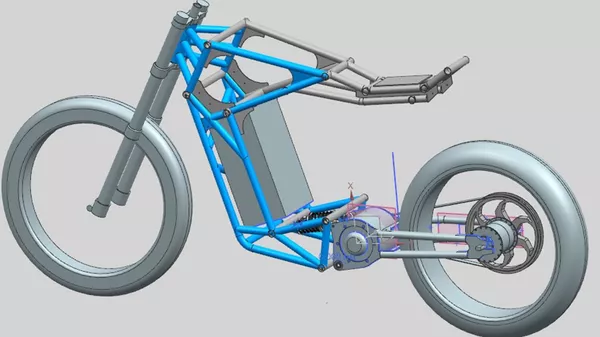 Experts from Perm University of Technology of Russia Invented Ultralight Electric Motorcycle
