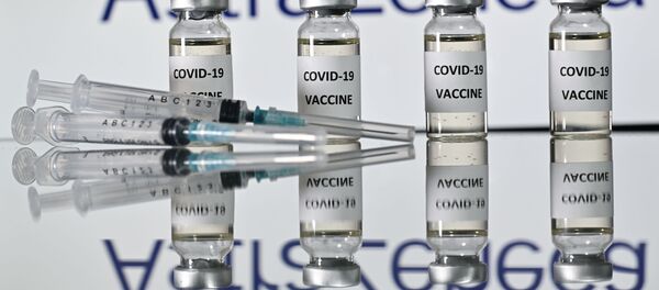 Пузырьки с вакциной AstraZeneca  - 俄罗斯卫星通讯社