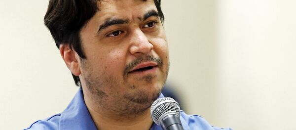 Глава информационного ресурса Amad News Рухолла Зам - 俄羅斯衛星通訊社