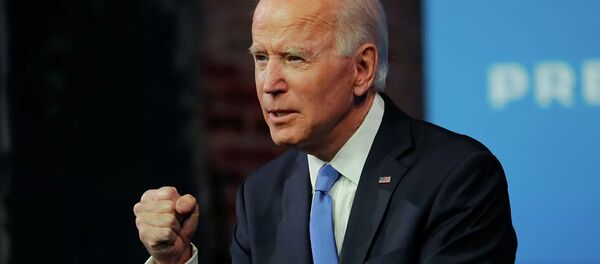 Избранный президент США Джо Байден выступает с телеобращением к нации после того, как Коллегия выборщиков США официально подтвердила его победу на президентских выборах - 俄罗斯卫星通讯社