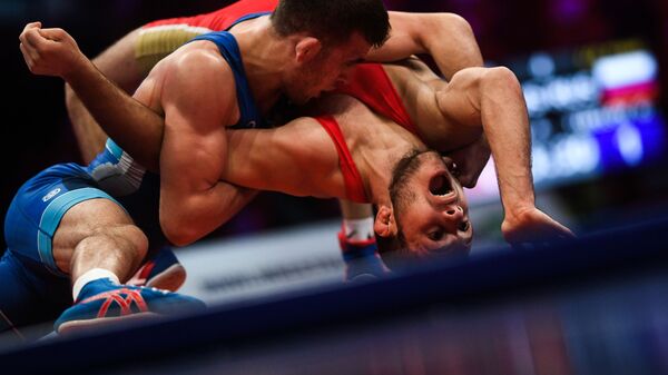 俄羅斯摔跤運動員 - 俄羅斯衛星通訊社