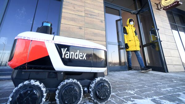 莫斯科州一园林式宾馆开始使用Yandex无人驾驶出租车和自动送货机器人 - 俄罗斯卫星通讯社