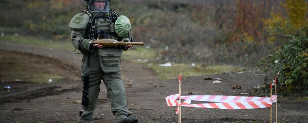 Специалисты противоминного центра Минобороны РФ приступили к работе в Карабахе - 俄罗斯卫星通讯社