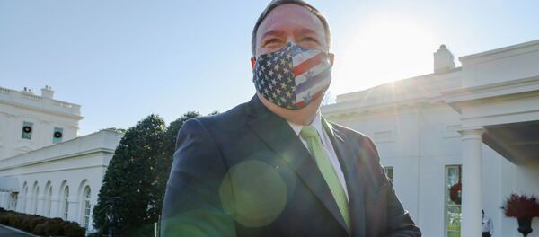 Госсекретарь США Майк Помпео Госсекретарь США Майк Помпео - 俄罗斯卫星通讯社