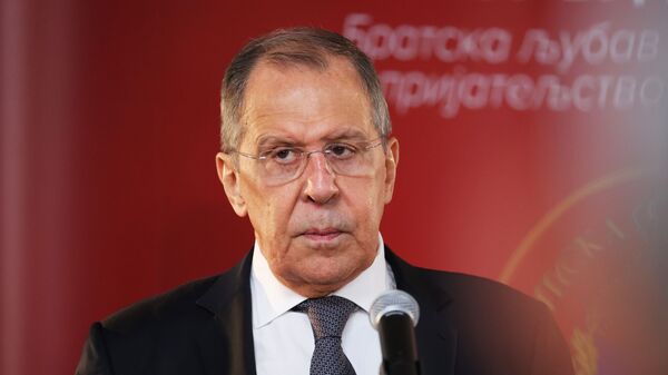 俄罗斯外长谢尔盖·拉夫罗夫 - 俄罗斯卫星通讯社