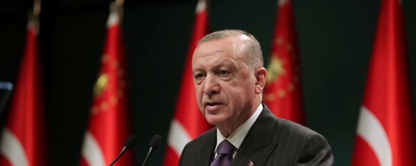 Президент Турции Реджеп Тайип Эрдоган Президент Турции Реджеп Тайип Эрдоган - 俄罗斯卫星通讯社