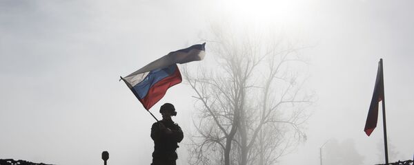 Концерт на блокпосту российских миротворцев в Карабахе - 俄羅斯衛星通訊社