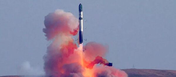 Успешный пуск ракеты РС-20Б из позиционного района Домбаровский Ясненского ракетного соединения - 俄羅斯衛星通訊社