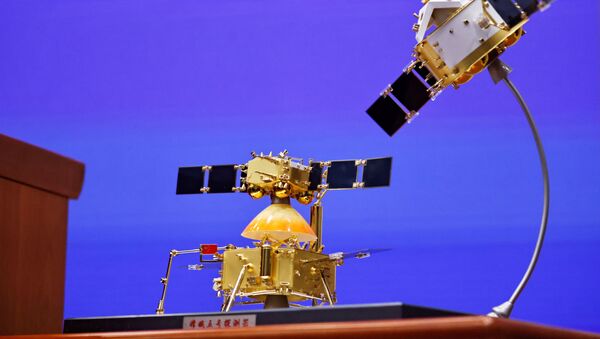 Модель китайского аппарата Чанъэ-5 - 俄羅斯衛星通訊社