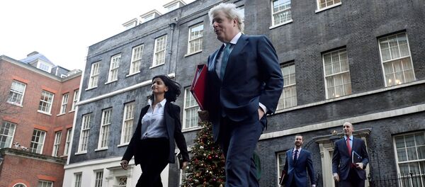 Премьер-министр Великобритании Борис Джонсон  - 俄羅斯衛星通訊社