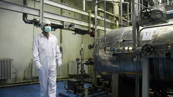 Работник завода по производству уранового топлива в Иране - 俄羅斯衛星通訊社