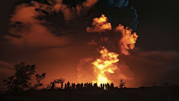 美国地质调查局：美夏威夷州基拉韦厄火山开始喷发 - 俄罗斯卫星通讯社