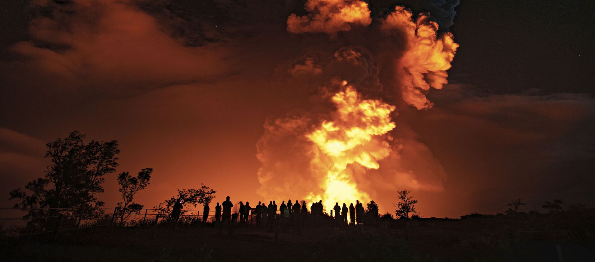 美国地质调查局：美夏威夷州基拉韦厄火山开始喷发 - 俄罗斯卫星通讯社, 1920, 30.09.2021