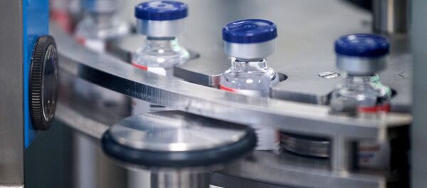 Производство вакцины Sputnik V в Карагандинском фармацевтическом комплексе. - 俄罗斯卫星通讯社