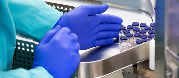 Производство вакцины Sputnik V в Карагандинском фармацевтическом комплексе. - 俄罗斯卫星通讯社