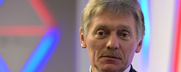 Заместитель руководителя администрации президента, пресс-секретарь президента РФ Дмитрий Песков на церемонии награждения победителей VI Всероссийского конкурса МедиаТЭК  - 俄罗斯卫星通讯社