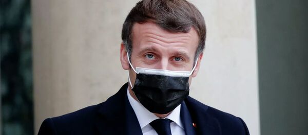 Президент Франции Эммануэль Макрон - 俄羅斯衛星通訊社
