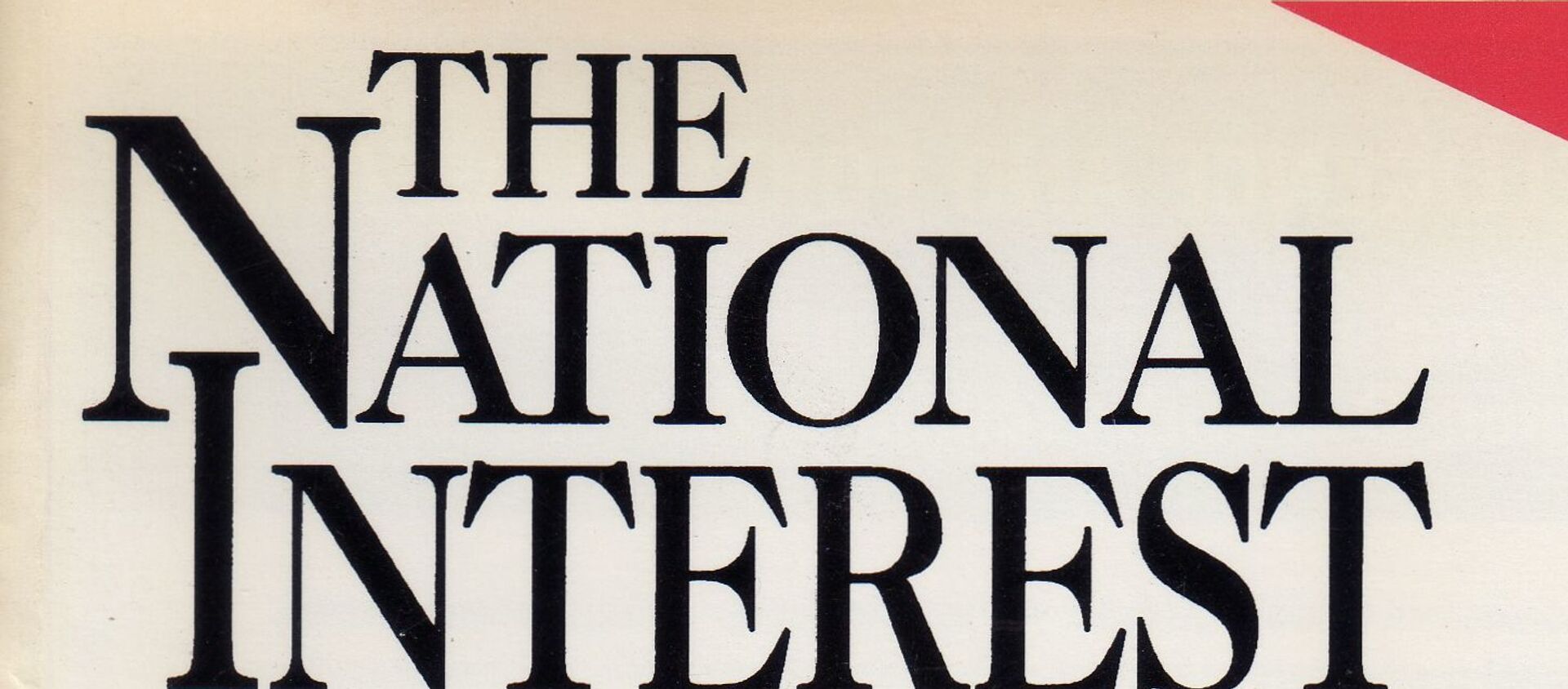 The National Interest  - 俄羅斯衛星通訊社, 1920, 24.12.2020