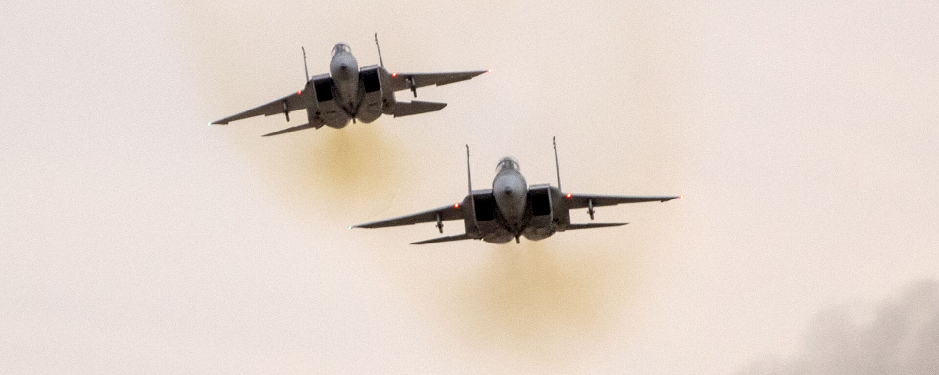 Истребители F-15 ВВС Израиля во время авиашоу  - 俄罗斯卫星通讯社, 1920, 08.04.2021