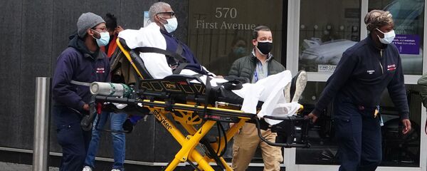 Госпитализация пациента с коронавирусом в США - 俄罗斯卫星通讯社