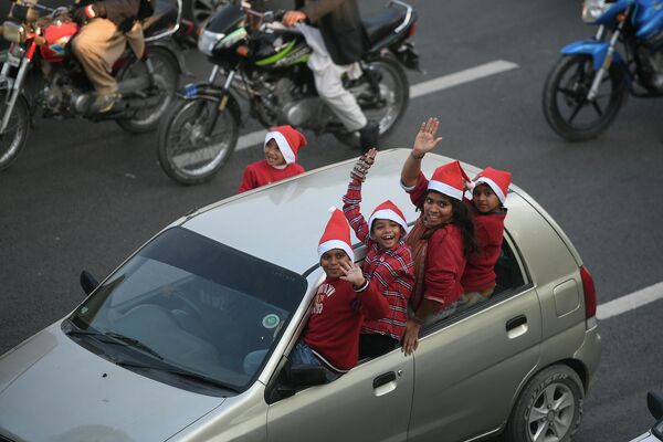 Праздничные предрождественские гуляния в Исламабаде, Пакистан - 俄罗斯卫星通讯社
