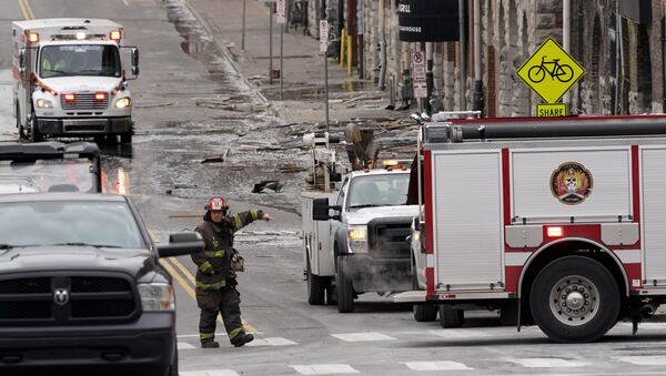 Последствия взрыва в городе Нэшвилл в США - 俄罗斯卫星通讯社