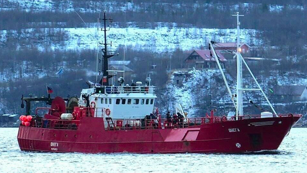 失事沈沒的漁船“奧涅加”漁船上或有俄公民 - 俄羅斯衛星通訊社