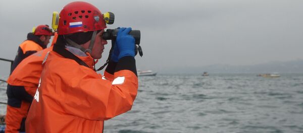 Поисково-спасательные работы у побережья Черного моря - 俄罗斯卫星通讯社