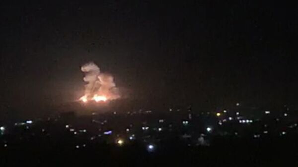 以色列空军对叙利亚境内发动了又一次袭击 - 俄罗斯卫星通讯社