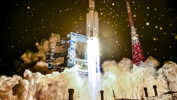 Испытательный пуск тяжелой ракеты-носителя Ангара-А5 с космодрома Плесецк - 俄羅斯衛星通訊社