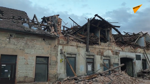 克羅地亞地震造成生命和財產損失 - 俄羅斯衛星通訊社